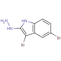 937604-20-1 3,5-Dibromo-2-hydrazino-1H-indole chemical structure
