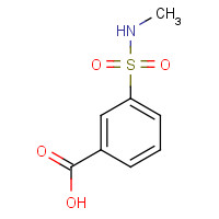 35623-11-1 3-[(Methylamino)sulfonyl]benzenecarboxylic acid chemical structure