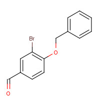 69455-12-5 4-(Benzyloxy)-3-bromobenzenecarbaldehyde chemical structure