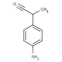 28694-90-8 2-(4-Aminophenyl)propanenitrile chemical structure
