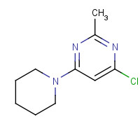 94052-15-0 4-Chloro-2-methyl-6-piperidinopyrimidine chemical structure