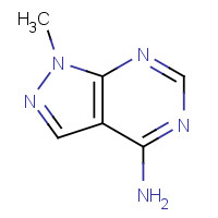 5334-99-6 1-Methyl-1H-pyrazolo[3,4-d]pyrimidin-4-ylamine chemical structure