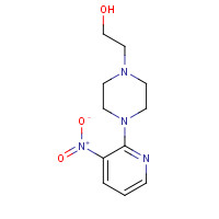 215434-62-1 2-[4-(3-Nitro-2-pyridinyl)piperazino]-1-ethanol chemical structure