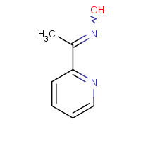 1758-54-9 1-(2-Pyridinyl)-1-ethanone oxime chemical structure