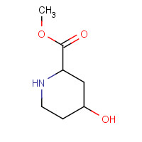 144913-66-6 cis-Methyl 4-hydroxy-2-piperidinecarboxylate chemical structure