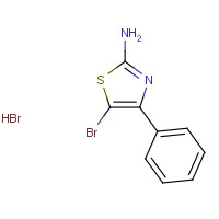 113511-22-1 5-Bromo-4-phenyl-1,3-thiazol-2-amine hydrobromide chemical structure