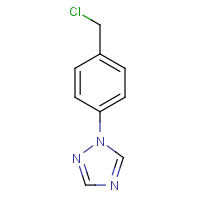 143426-53-3 1-[4-(Chloromethyl)phenyl]-1H-1,2,4-triazole chemical structure