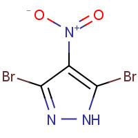 104599-36-2 3,5-Dibromo-4-nitro-1H-pyrazole chemical structure