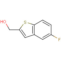 13771-73-8 (5-Fluoro-1-benzothiophen-2-yl)methanol chemical structure