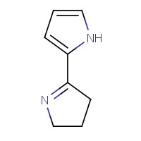 10087-65-7 2-(3,4-Dihydro-2H-pyrrol-5-yl)-1H-pyrrole chemical structure