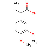138505-15-4 2-(3,4-Dimethoxyphenyl)butanoic acid chemical structure