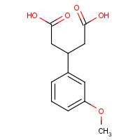 69061-62-7 3-(3-Methoxyphenyl)pentanedioic acid chemical structure