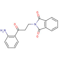 17515-32-1 2-[3-(2-Aminophenyl)-3-oxopropyl]-1H-isoindole-1,3(2H)-dione chemical structure