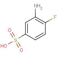 349-64-4 3-Amino-4-fluorobenzenesulfonic acid chemical structure