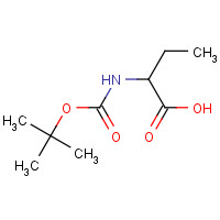 77284-64-1 2-[(tert-Butoxycarbonyl)amino]butanoic acid chemical structure