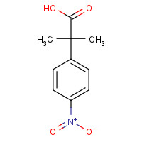 42206-47-3 2-Methyl-2-(4-nitrophenyl)propanoic acid chemical structure