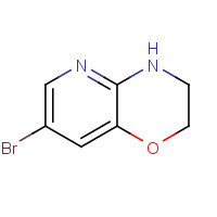 34950-82-8 7-Bromo-3,4-dihydro-2H-pyrido[3,2-b][1,4]oxazine chemical structure