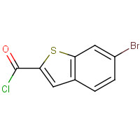 105212-27-9 6-Bromo-1-benzothiophene-2-carbonyl chloride chemical structure