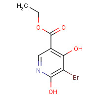 89978-58-5 Ethyl 5-bromo-4,6-dihydroxynicotinate chemical structure