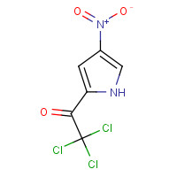 53391-50-7 2,2,2-Trichloro-1-(4-nitro-1H-pyrrol-2-yl)-1-ethanone chemical structure