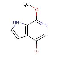 425380-37-6 4-Bromo-7-methoxy-1H-pyrrolo[2,3-c]pyridine chemical structure