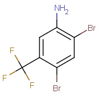 24115-24-0 2,4-Dibromo-5-(trifluoromethyl)aniline chemical structure
