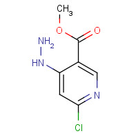 65973-40-2 Methyl 6-chloro-4-hydrazinonicotinate chemical structure