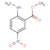 3558-14-3 Methyl 2-(methylamino)-5-nitrobenzenecarboxylate chemical structure