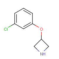 868833-95-8 3-(3-Chlorophenoxy)azetidine chemical structure