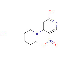 1185309-69-6 5-Nitro-2-(4-piperidinyloxy)pyridine hydrochloride chemical structure
