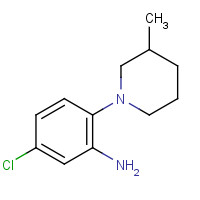 893751-41-2 5-Chloro-2-(3-methyl-1-piperidinyl)aniline chemical structure