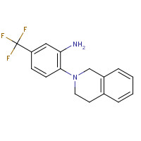 175134-94-8 2-[3,4-Dihydro-2(1H)-isoquinolinyl]-5-(trifluoromethyl)aniline chemical structure