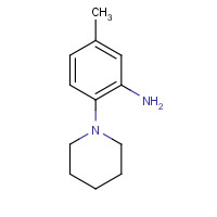 91907-40-3 5-Methyl-2-(1-piperidinyl)aniline chemical structure
