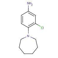 915921-17-4 4-(1-Azepanyl)-3-chloroaniline chemical structure