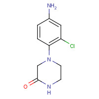 926250-84-2 4-(4-Amino-2-chlorophenyl)-2-piperazinone chemical structure