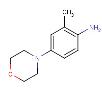 581-00-0 2-Methyl-4-(4-morpholinyl)aniline chemical structure
