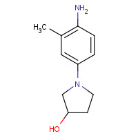143525-67-1 1-(4-Amino-3-methylphenyl)-3-pyrrolidinol chemical structure