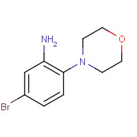 91062-48-5 5-Bromo-2-(4-morpholinyl)aniline chemical structure