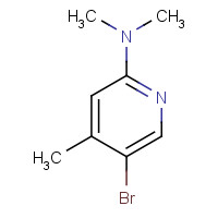 764651-68-5 5-Bromo-N,N,4-trimethyl-2-pyridinamine chemical structure