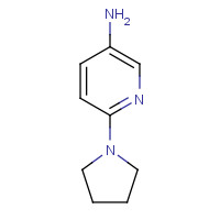 92808-19-0 6-(1-Pyrrolidinyl)-3-pyridinamine chemical structure