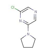 1000339-30-9 2-Chloro-6-(1-pyrrolidinyl)pyrazine chemical structure