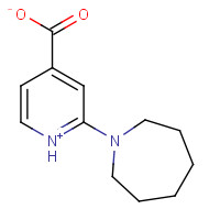 885277-05-4 2-(1-Azepanyl)isonicotinic acid chemical structure