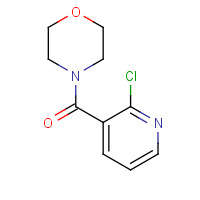 53062-98-9 (2-Chloro-3-pyridinyl)(4-morpholinyl)methanone chemical structure