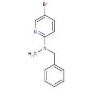 1187386-36-2 N-Benzyl-5-bromo-N-methyl-2-pyridinamine chemical structure