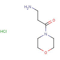 173336-90-8 3-Amino-1-(4-morpholinyl)-1-propanone hydrochloride chemical structure