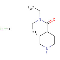 95389-83-6 N,N-Diethyl-4-piperidinecarboxamide hydrochloride chemical structure