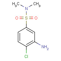 100313-81-3 3-Amino-4-chloro-N,N-dimethylbenzenesulfonamide chemical structure