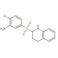 847171-51-1 2-Chloro-5-[3,4-dihydro-1(2H)-quinolinylsulfonyl]-aniline chemical structure
