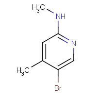 155789-99-4 5-Bromo-N,4-dimethyl-2-pyridinamine chemical structure