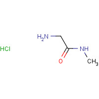 49755-94-4 2-Amino-N-methylacetamide hydrochloride chemical structure